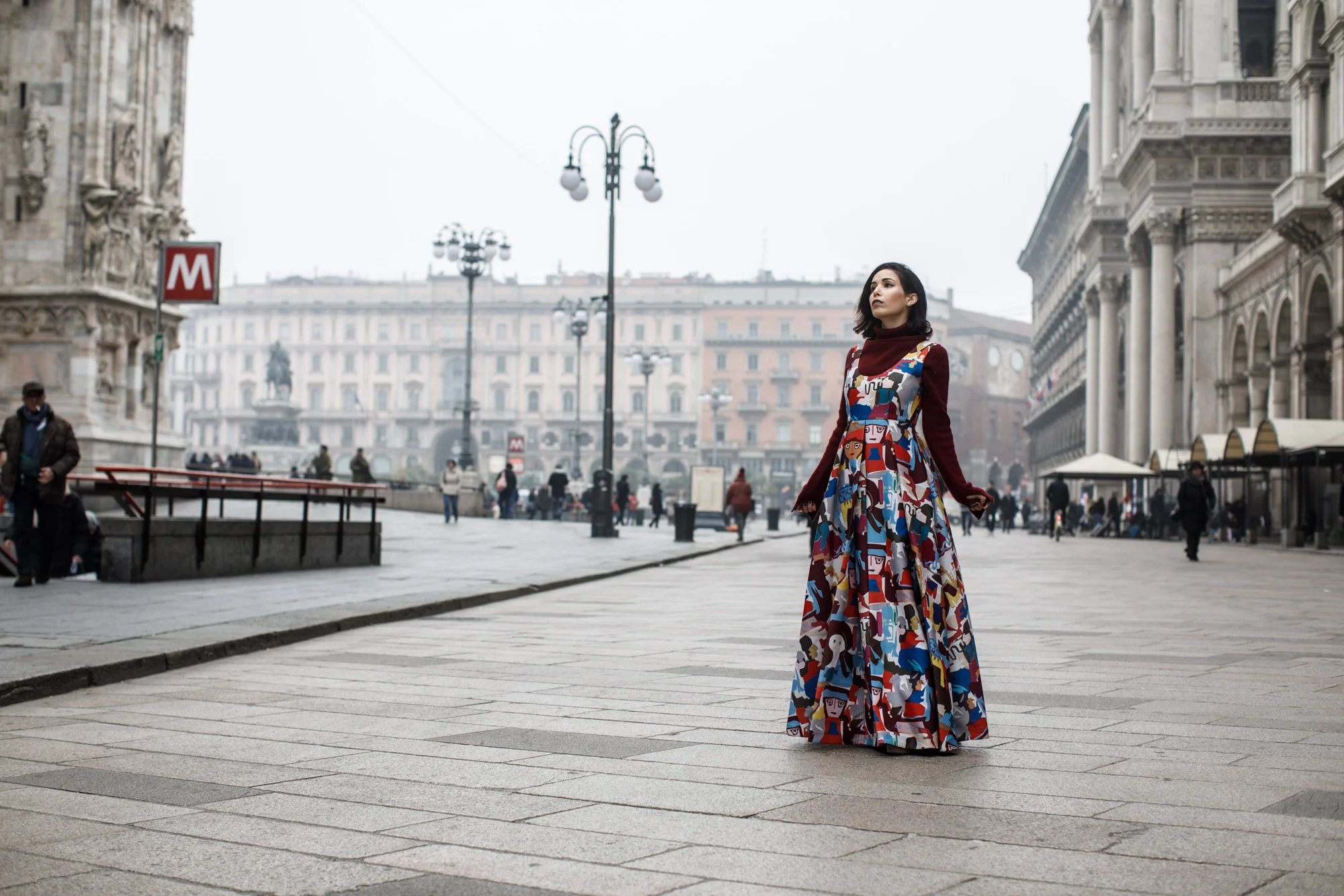 Caroline, Milan Fashion Week 2016