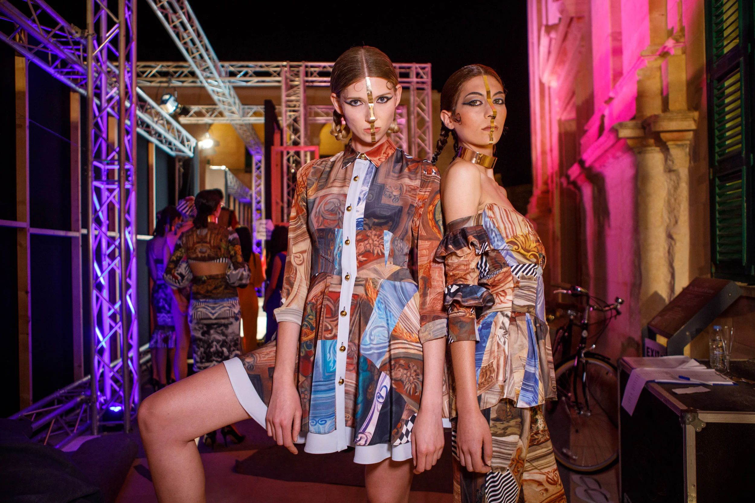 Ritienne Zammit - Backstage, Malta Fashion Week