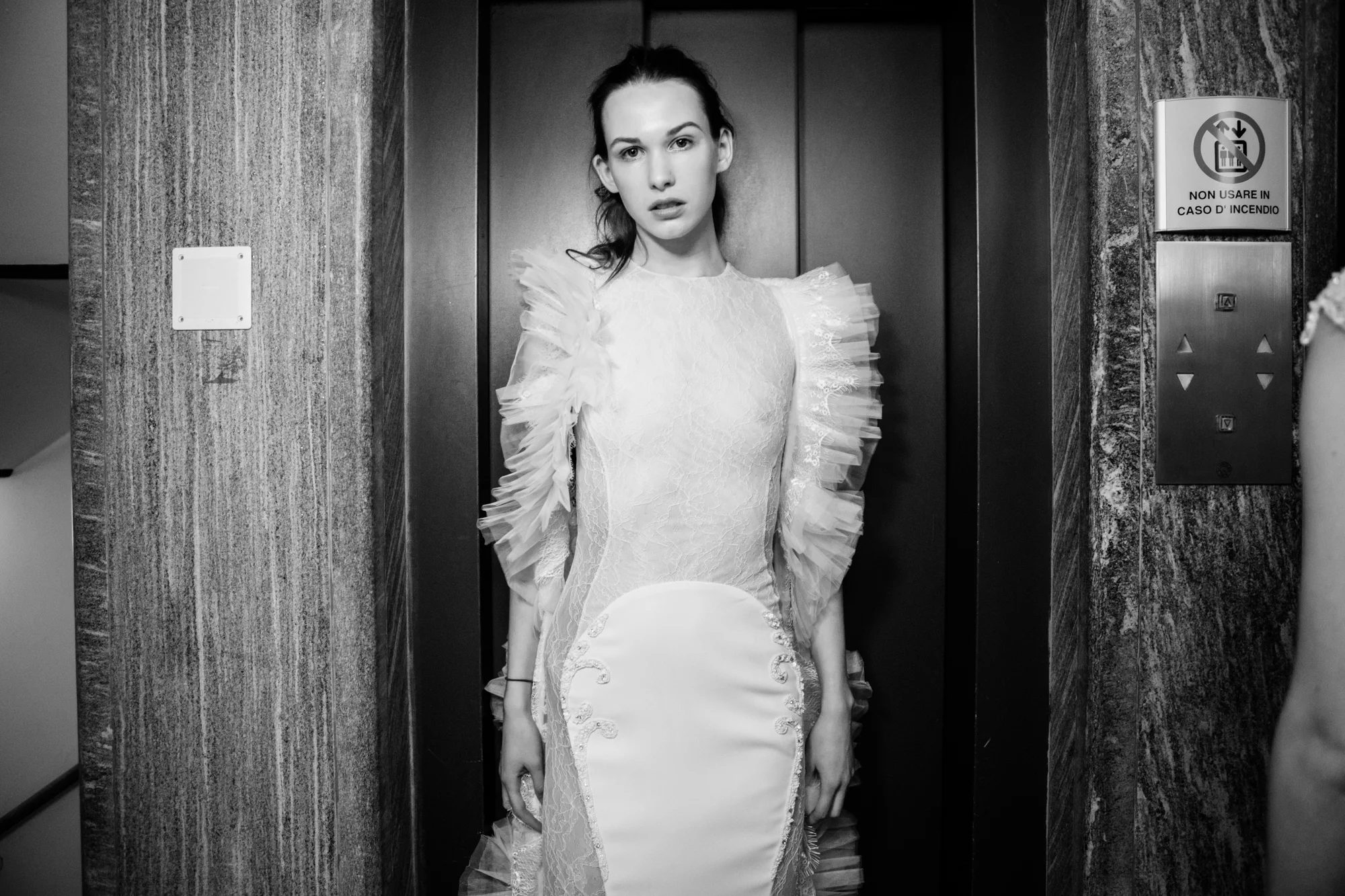 Marija Sabic Backstage - Mad Mood Milan Fashion Week