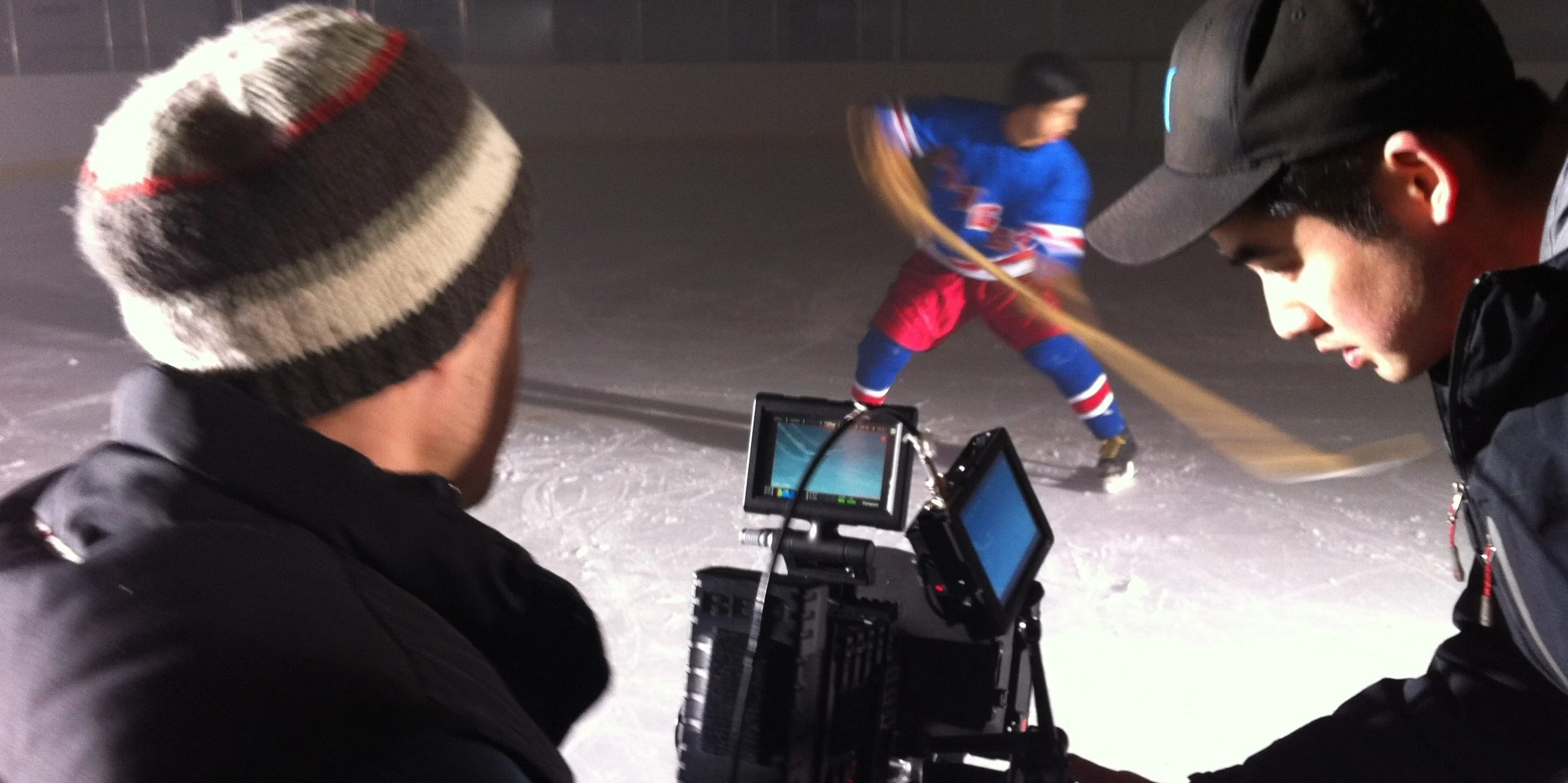 Behind the scenes...