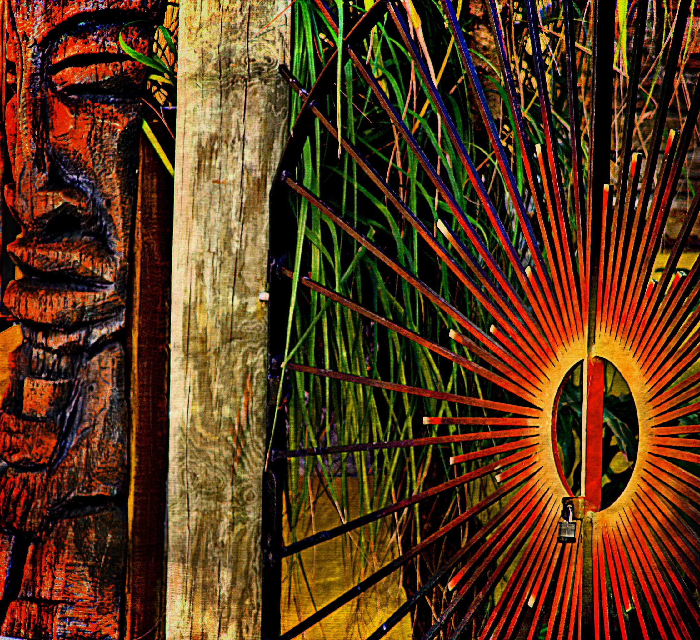 Tiki gate in cocoa beach backdrop.jpg