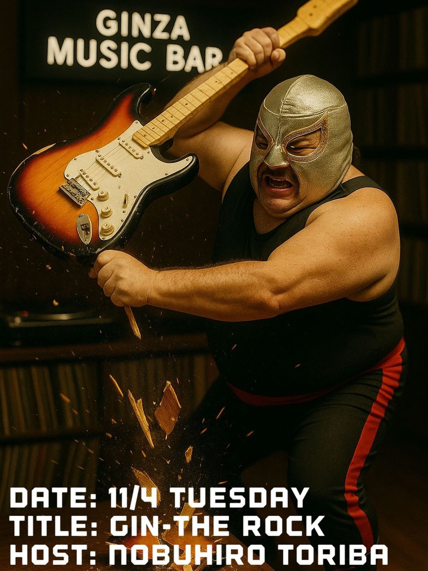 Join us at GINZA MUSIC BAR

NOBUHIRO TORIBA
@nobuhiro_toriba 

▶︎11.4.TUE
GIN-THE ROCK
featuring NOBUHIRO TORIBA

Enjoy a different side of Ginza Music Bar than usual.
Let&rsquo;s enjoy the night together!