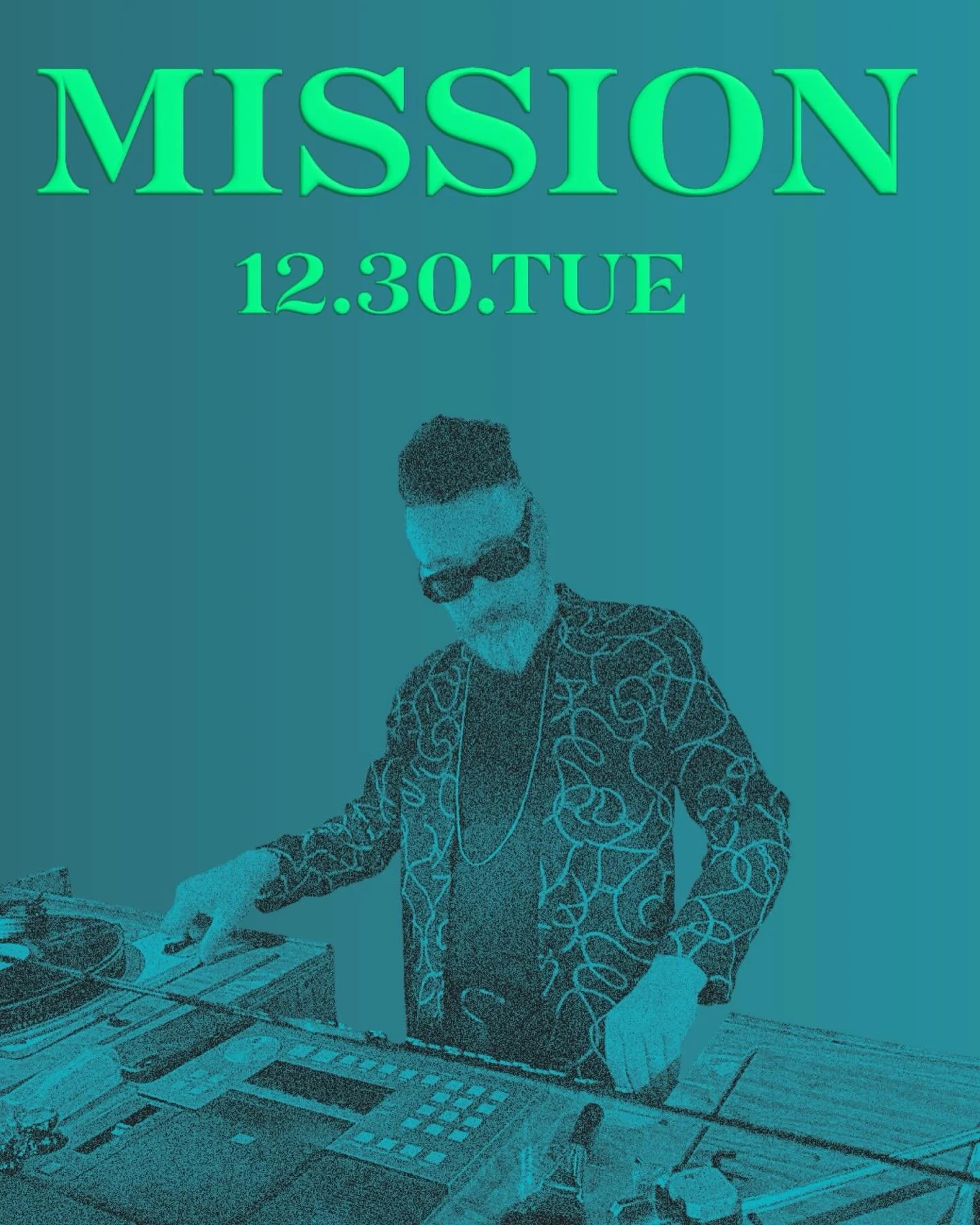 GMB PRESENTS

▶︎12.30.TUE
MISSION
Starring SHUYA OKINO

The year is finally coming to an end. 
Why not spend a special moment rounding off the year with music and drinks curated by Shuya Okino.
At GINZA MUSIC BAR, we invite you to gently reset your m
