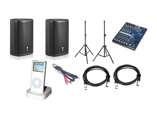 Our iPod System is perfect for parties and receptions