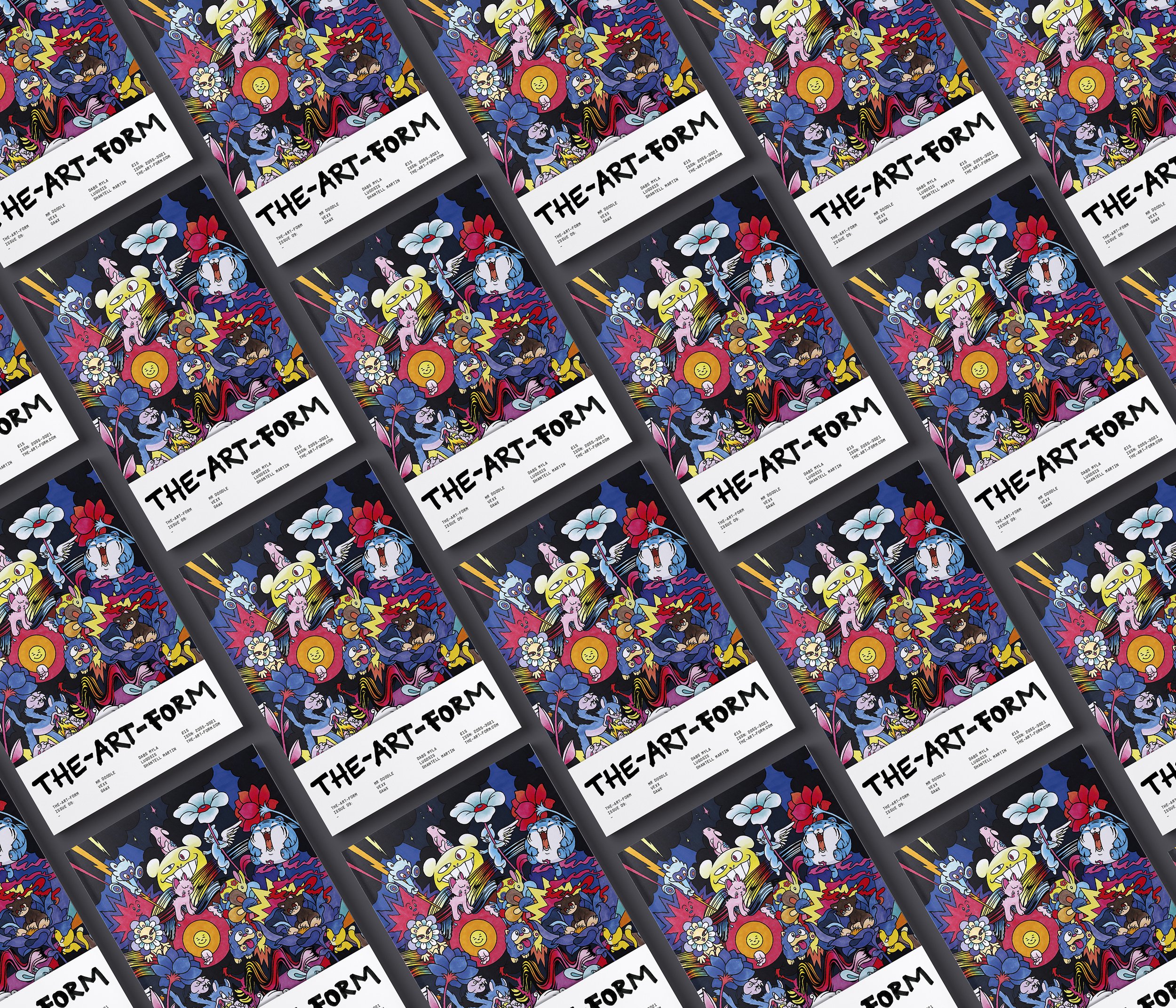 THE-ART-FORM: ISSUE 09: VEXX COVER