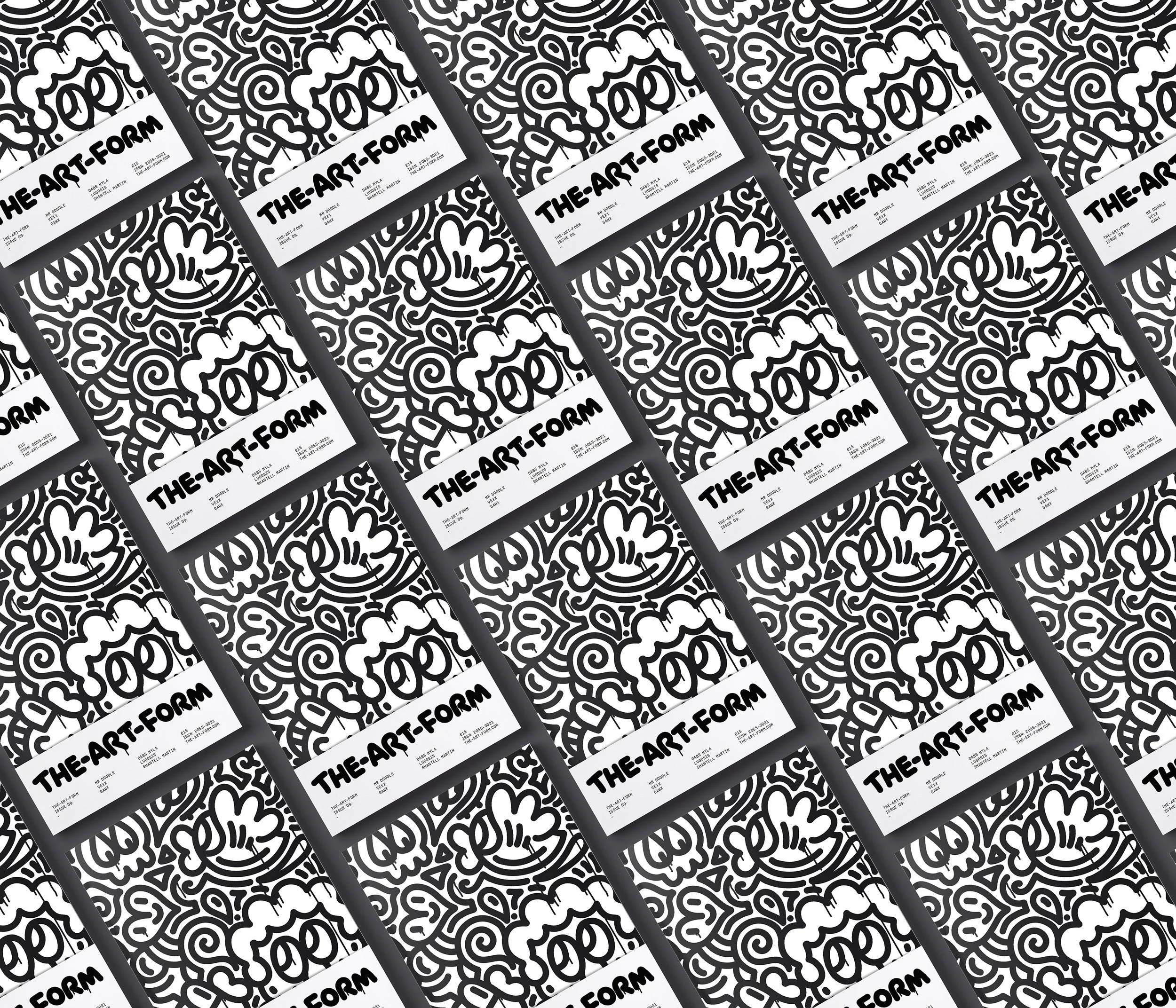 THE-ART-FORM: ISSUE 09: MR DOODLE COVER