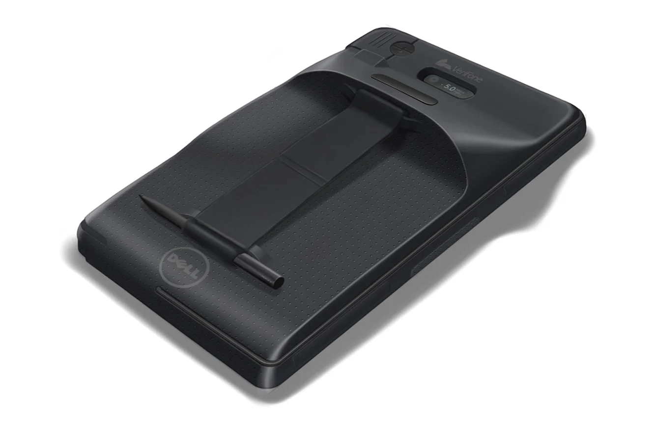 VeriFone pursued the direction for the 8 inch tablet. After the latest feedback, the design had to be modified to accommodate a larger card reader resulting in a noticeable bump.