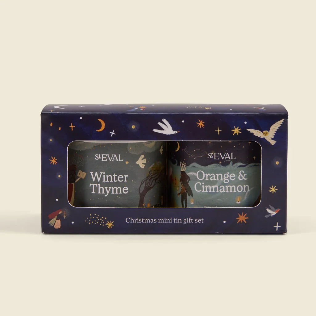 CHRISTMAS MINI TIN SET