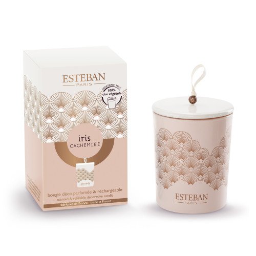IRIS CACHEMIRE DECORATIVE CANDLE