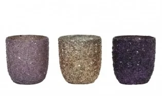 Light and Living Votive - 5x10cm Set of 3 - £29