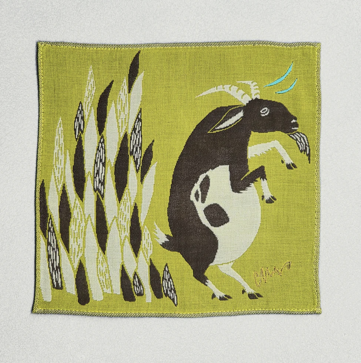 GAUZE HANDKERCHIEF GOAT