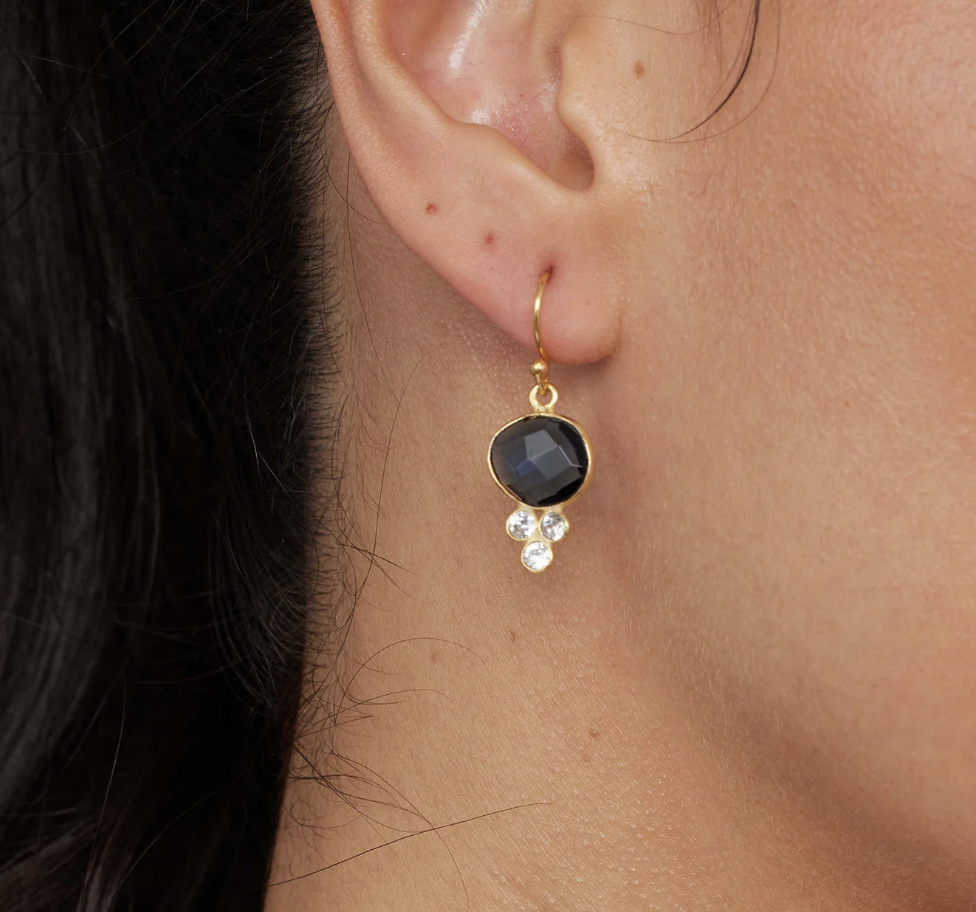 LORI EARRINGS IOLITE