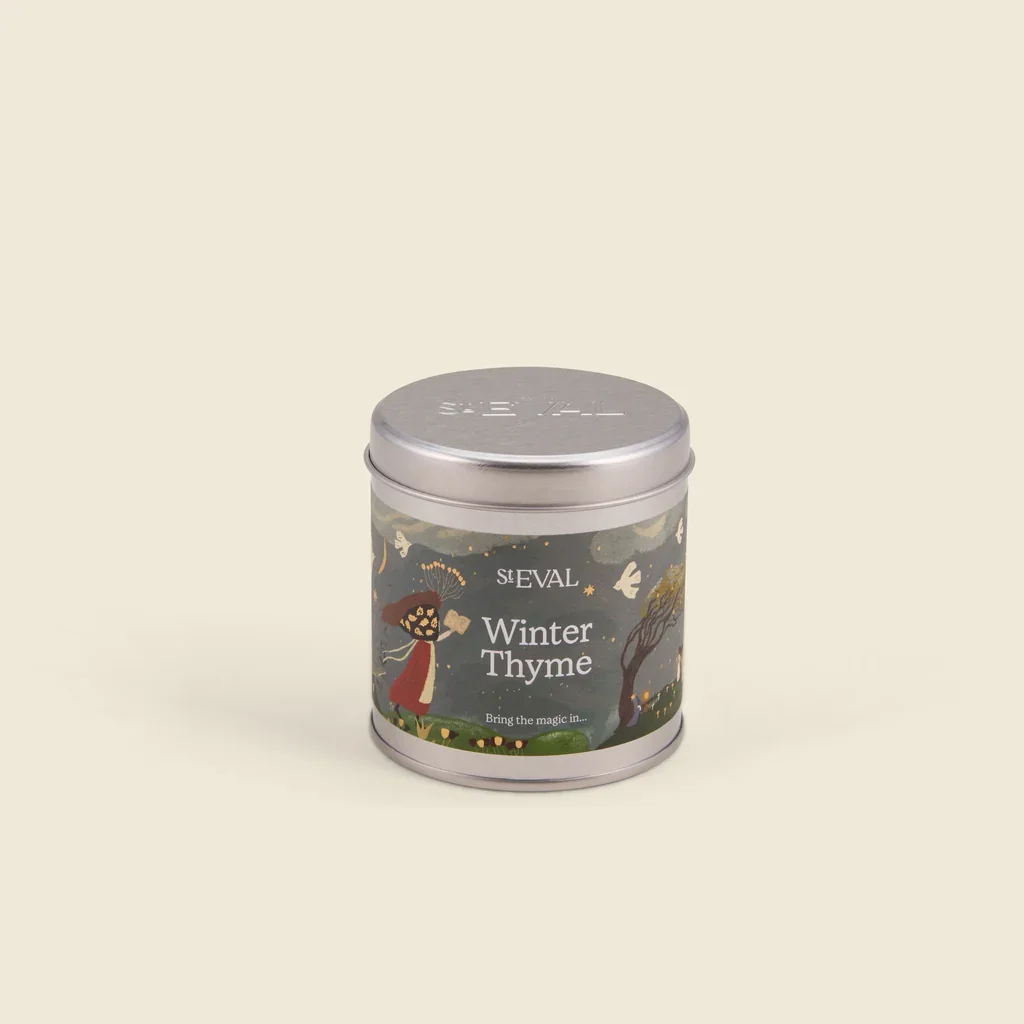 WINTER THYME TIN CANDLE