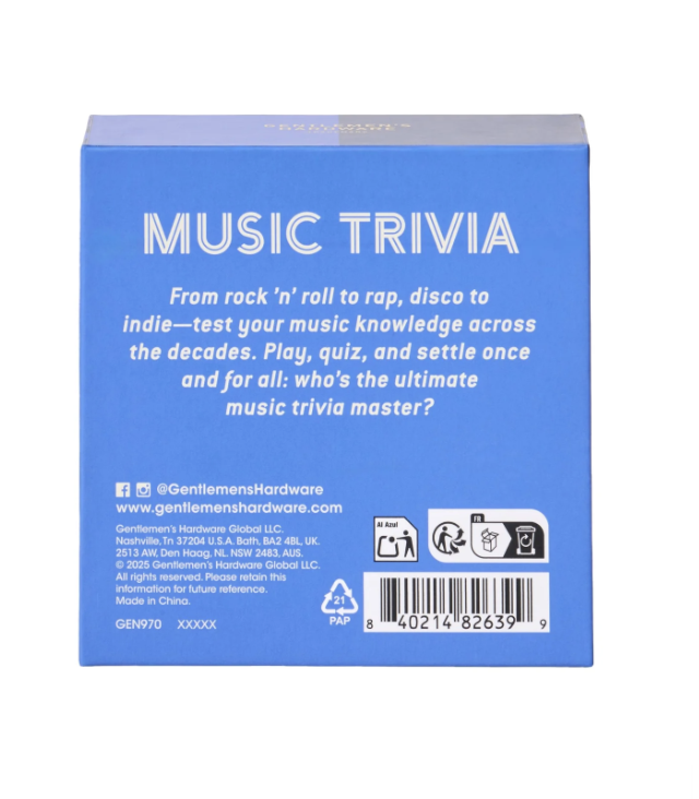 MUSIC TRIVIA