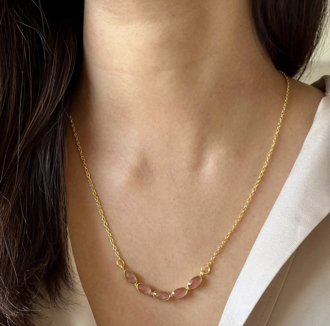 Eternal Flame Necklace- Cherry crackle