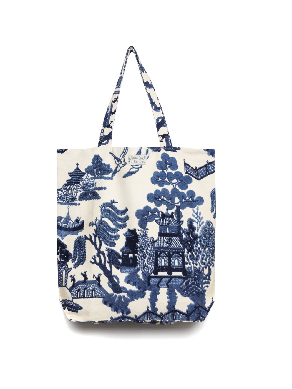 GIANT WILLOW BLUE CANVAS BAG