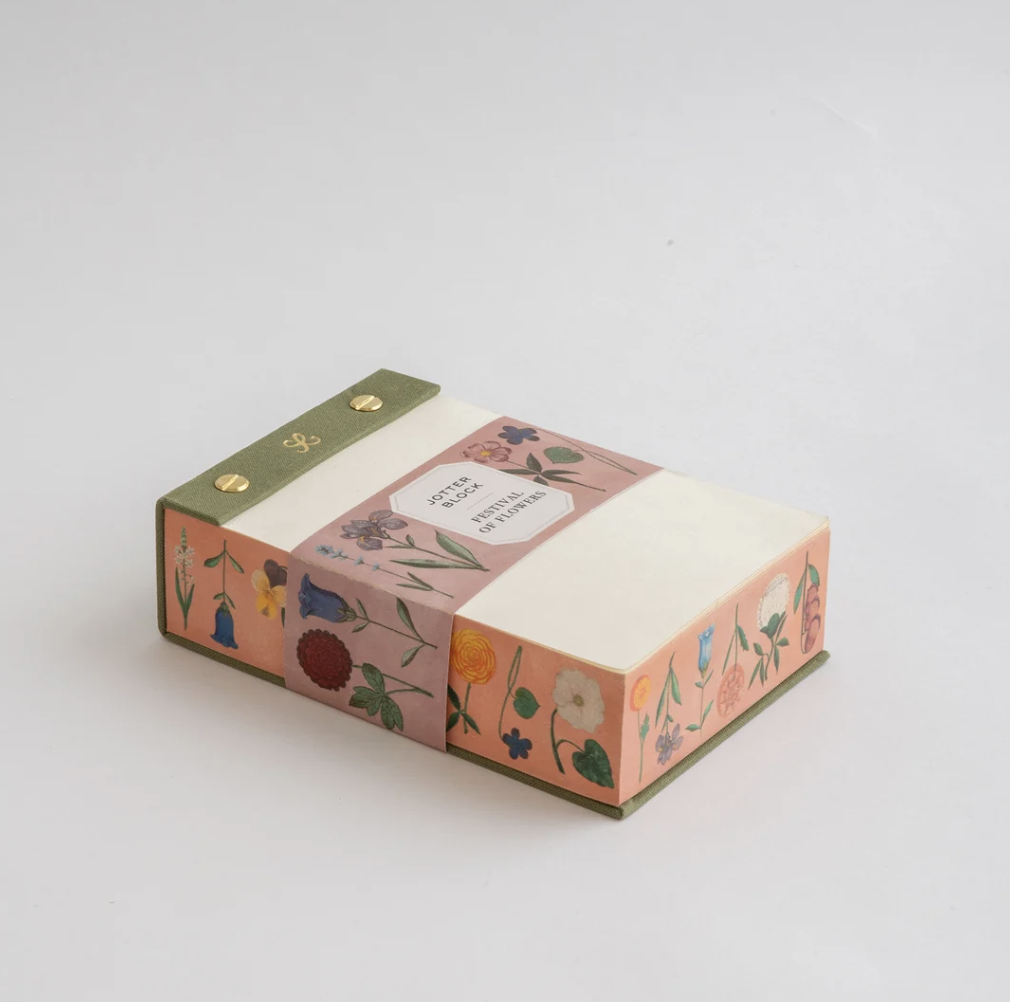 JOTTER BLOCK FESTIVAL OF FLOWERS