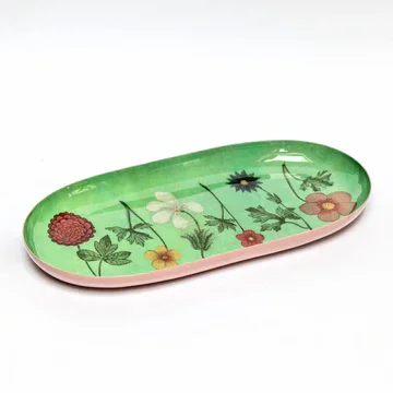 ENAMAL PRINT TRAY - FESTIVAL OF FLOWERS