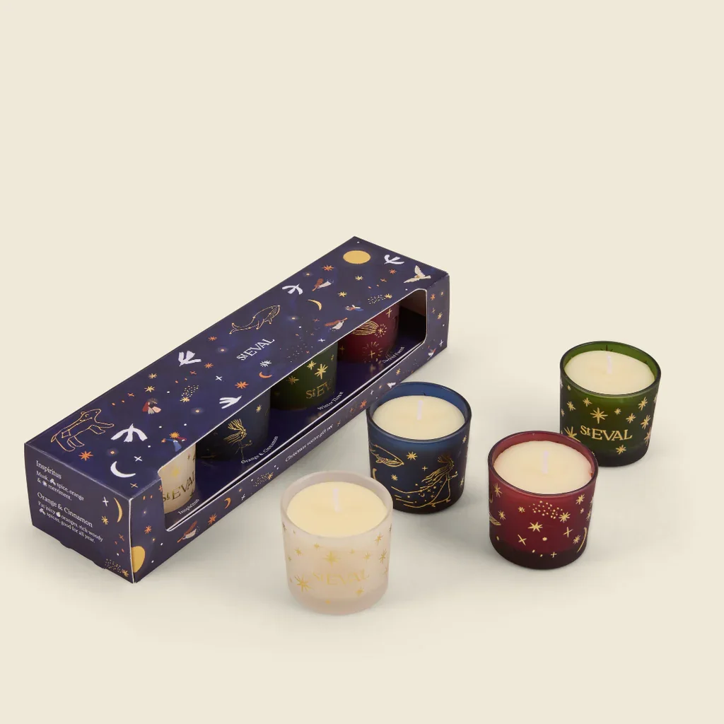 CHRISTMAS VOTIVE GIFT SET