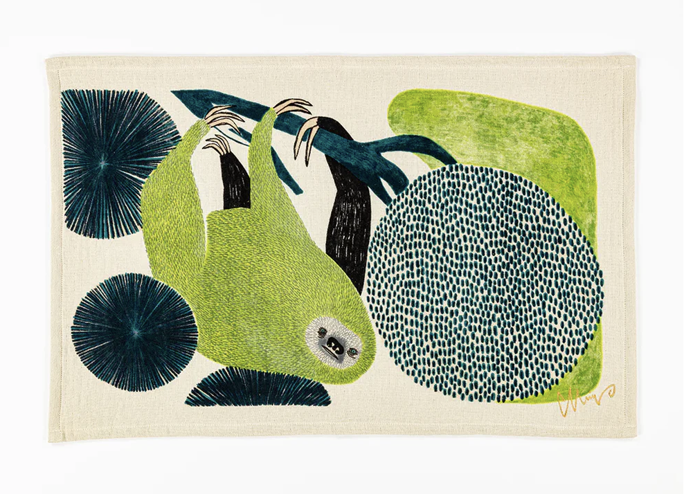 SLOTH TEA TOWEL