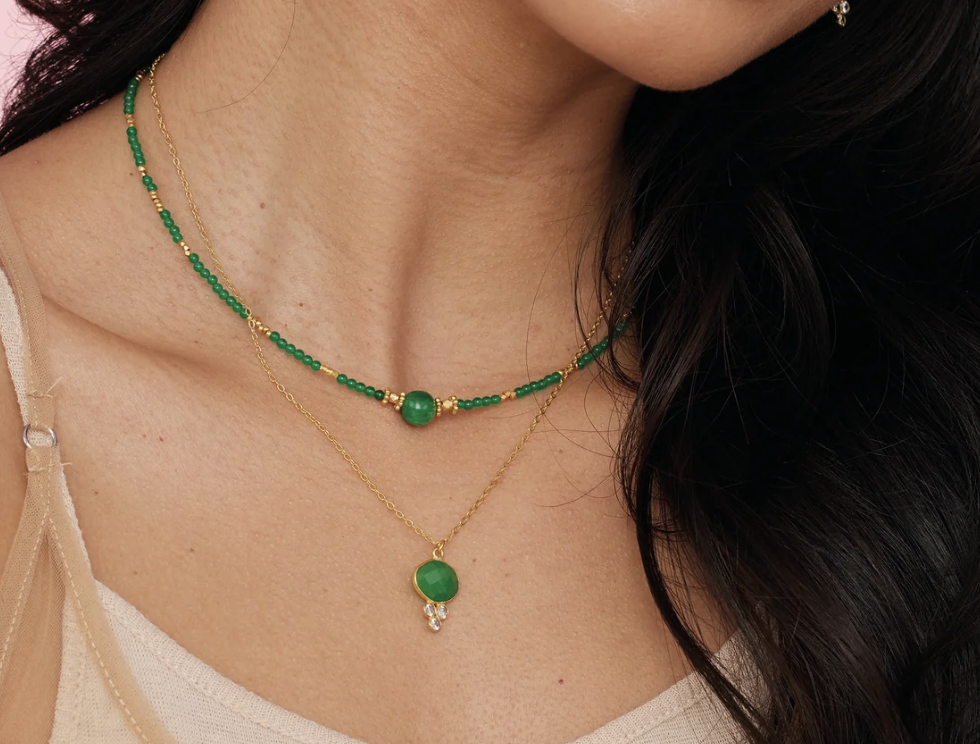 LORI NECKLACE GREEN