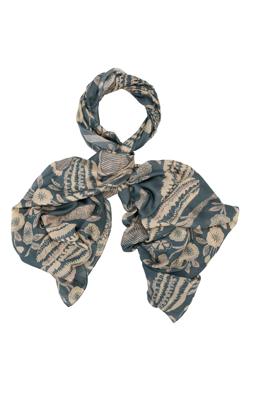 ROSA BLUE SCARF