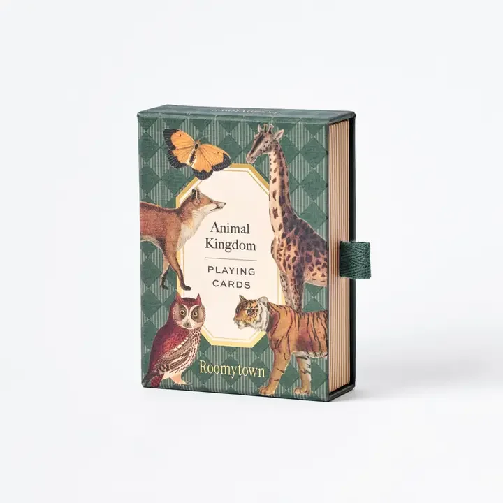 SINGLE PLAYING CARD DECK- ANIMAL KINGDOM