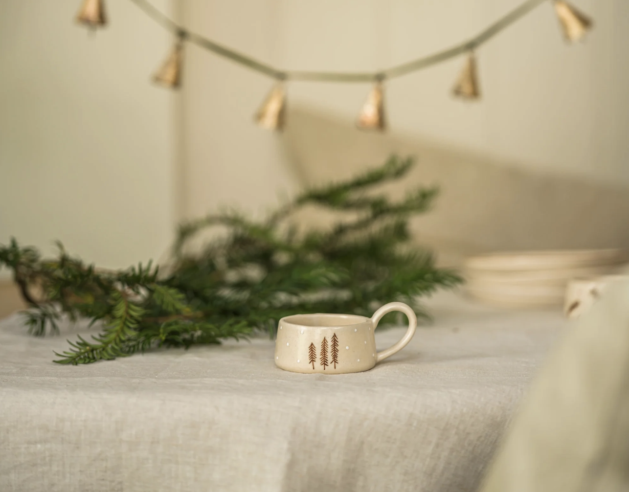 HAND PAINTED TEA LIGHT HOLDER