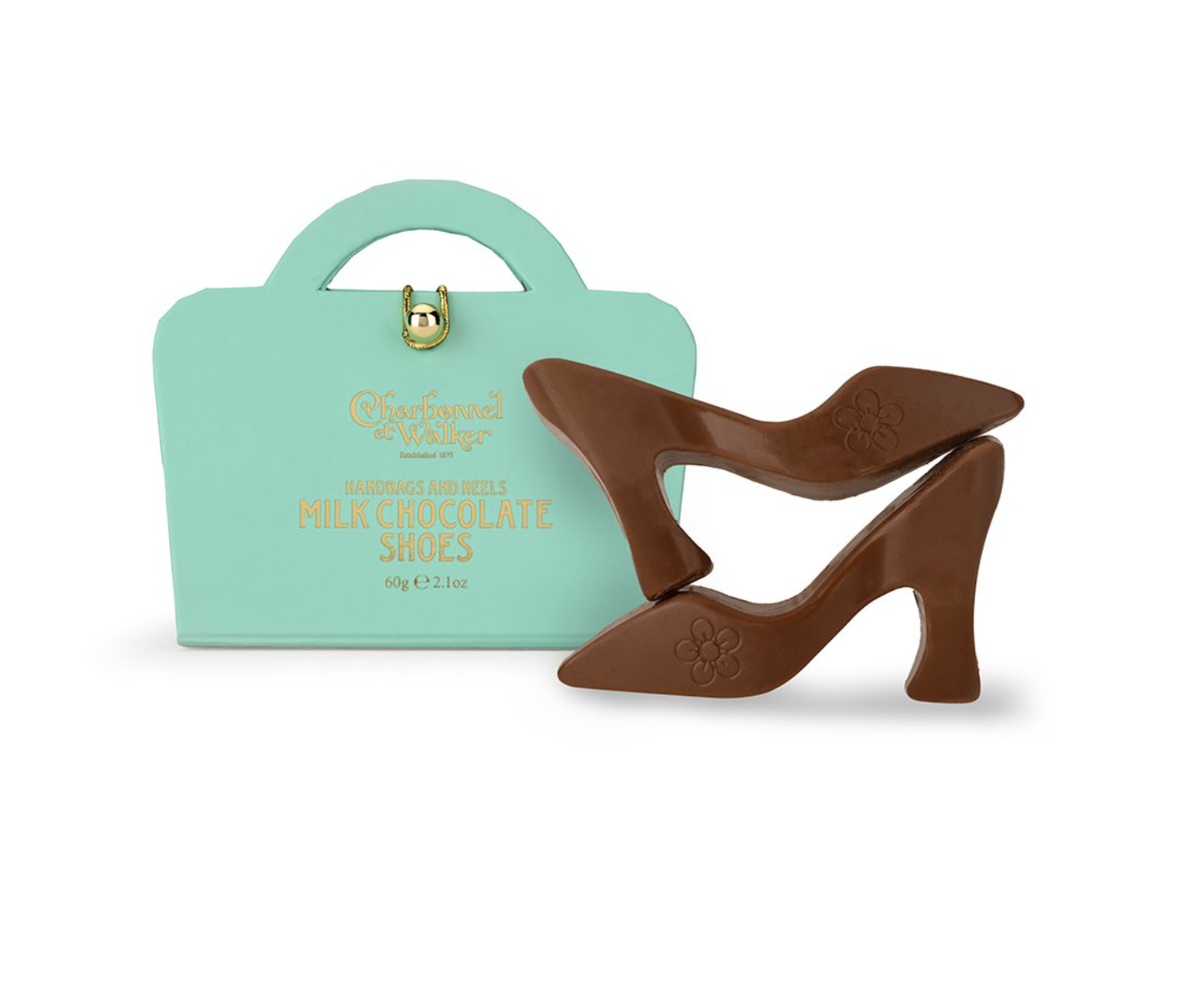 GREEN HANDBAG AND MILK CHOCOLATE SHOES