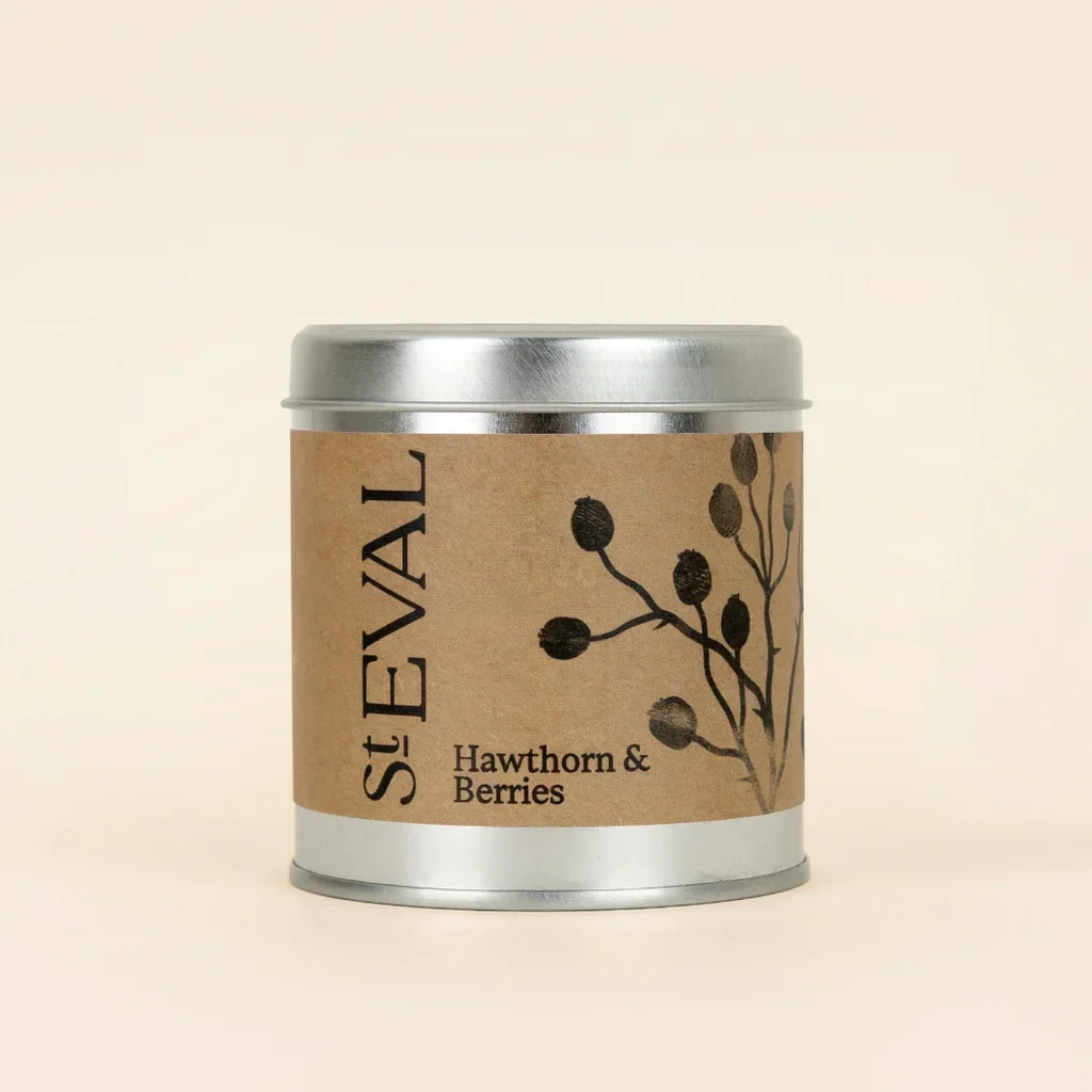 HAWTHORN & BERRIES SCENTED TIN CANDLE