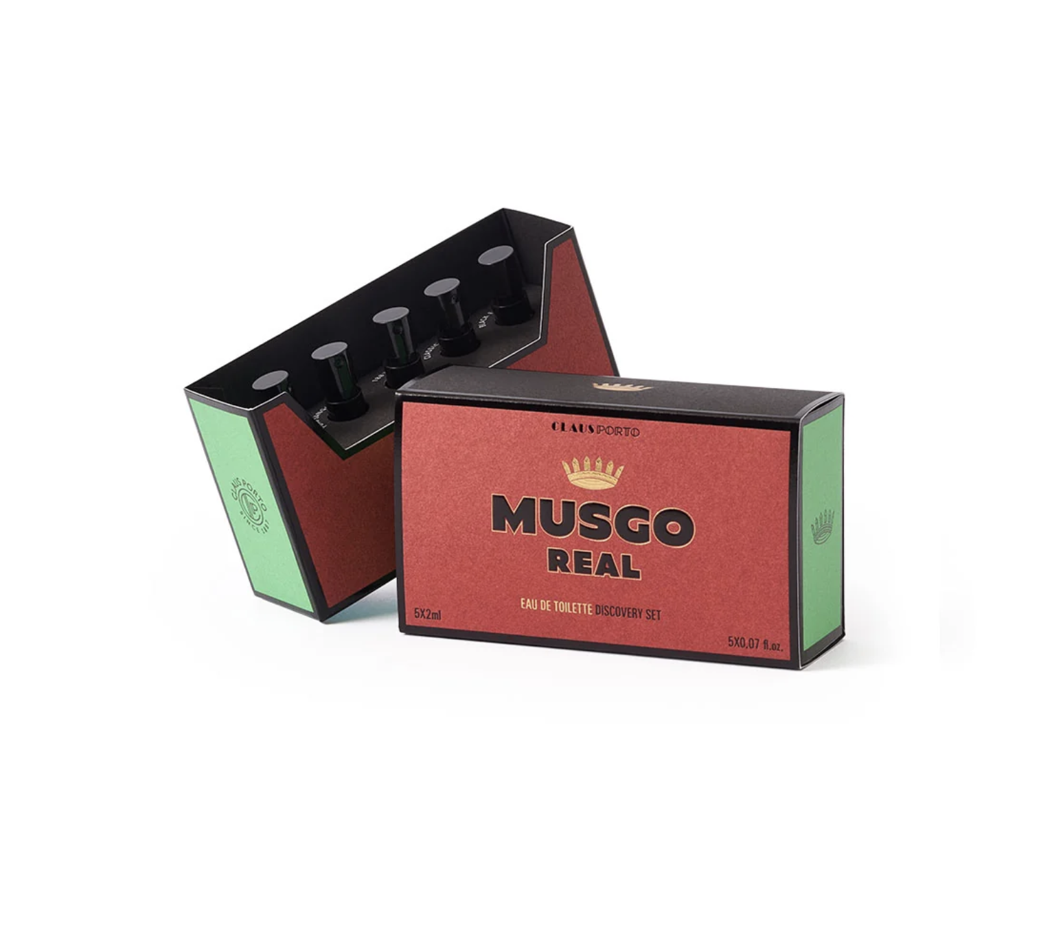 MUSGO REAL EAU DE TOILETTE SET OF 5 DISCOVERY