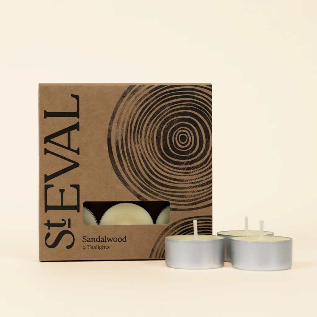 SANDALWOOD TEALIGHTS