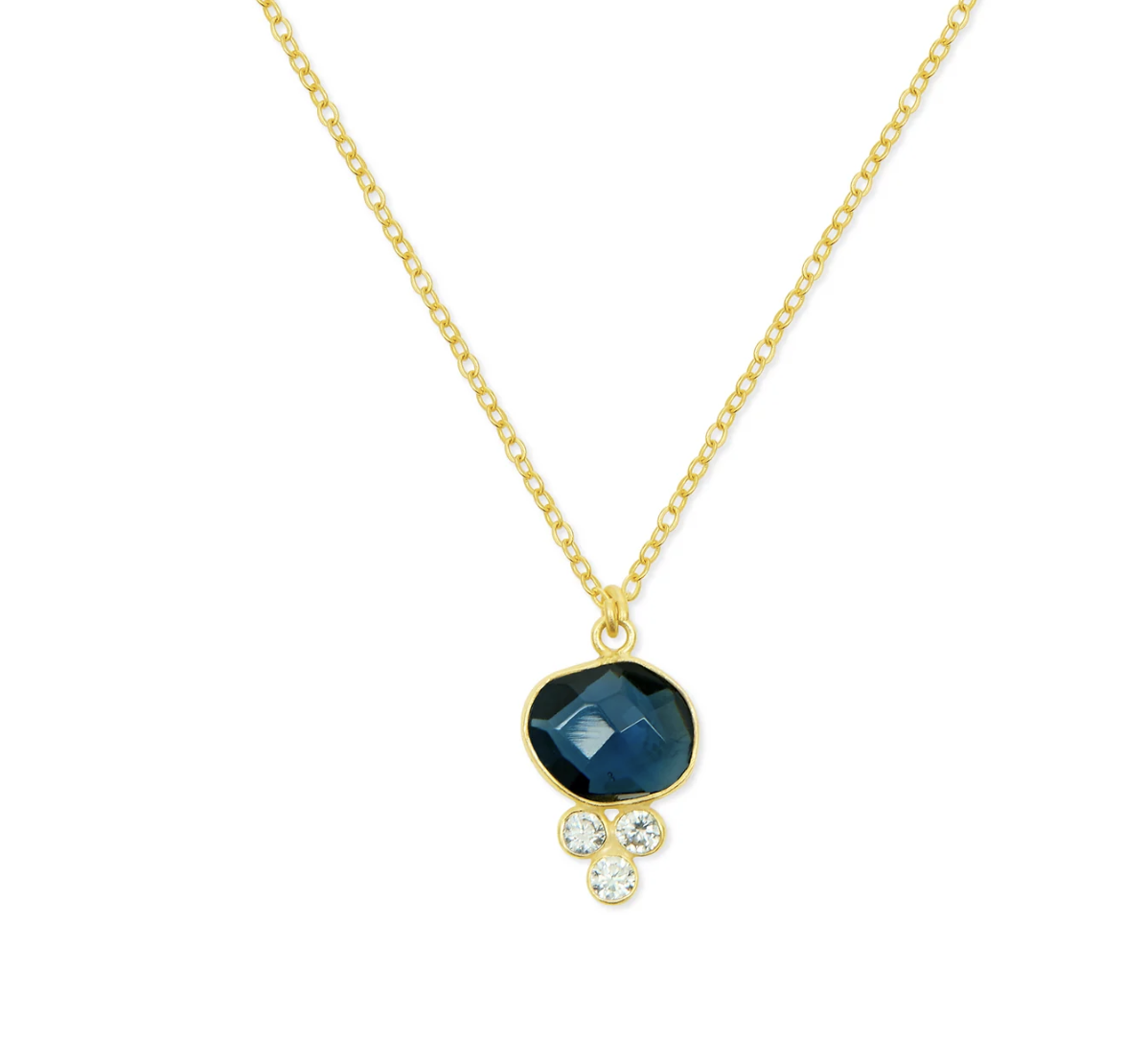 LORI NECKLACE IOLITE