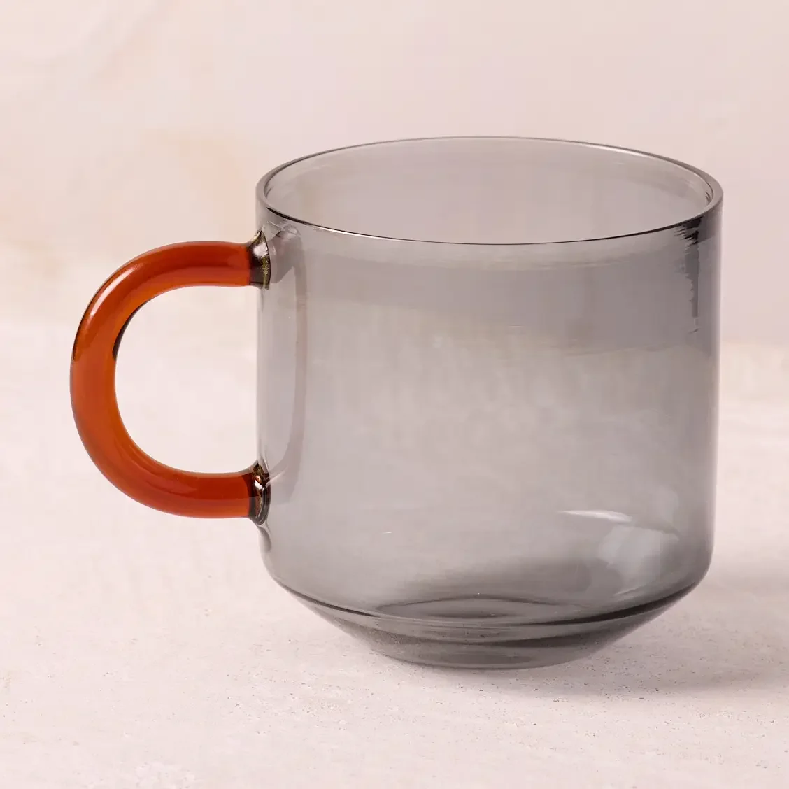 NIKO GLASS MUG - BLACK