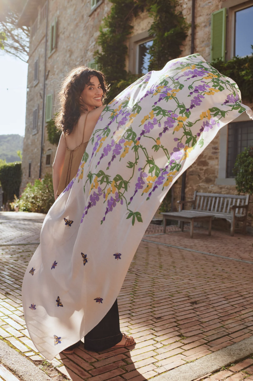 WISTERIA LILCAC SCARF