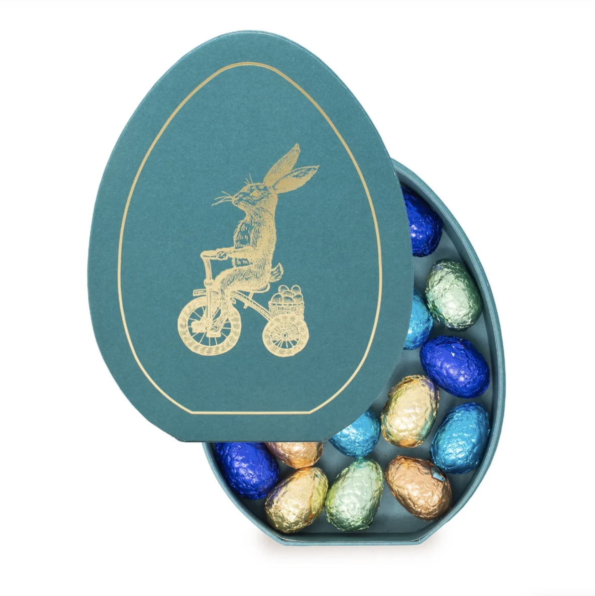 EASTER CHOCOLATE BOX WITH ASSORTED MINI EGGS