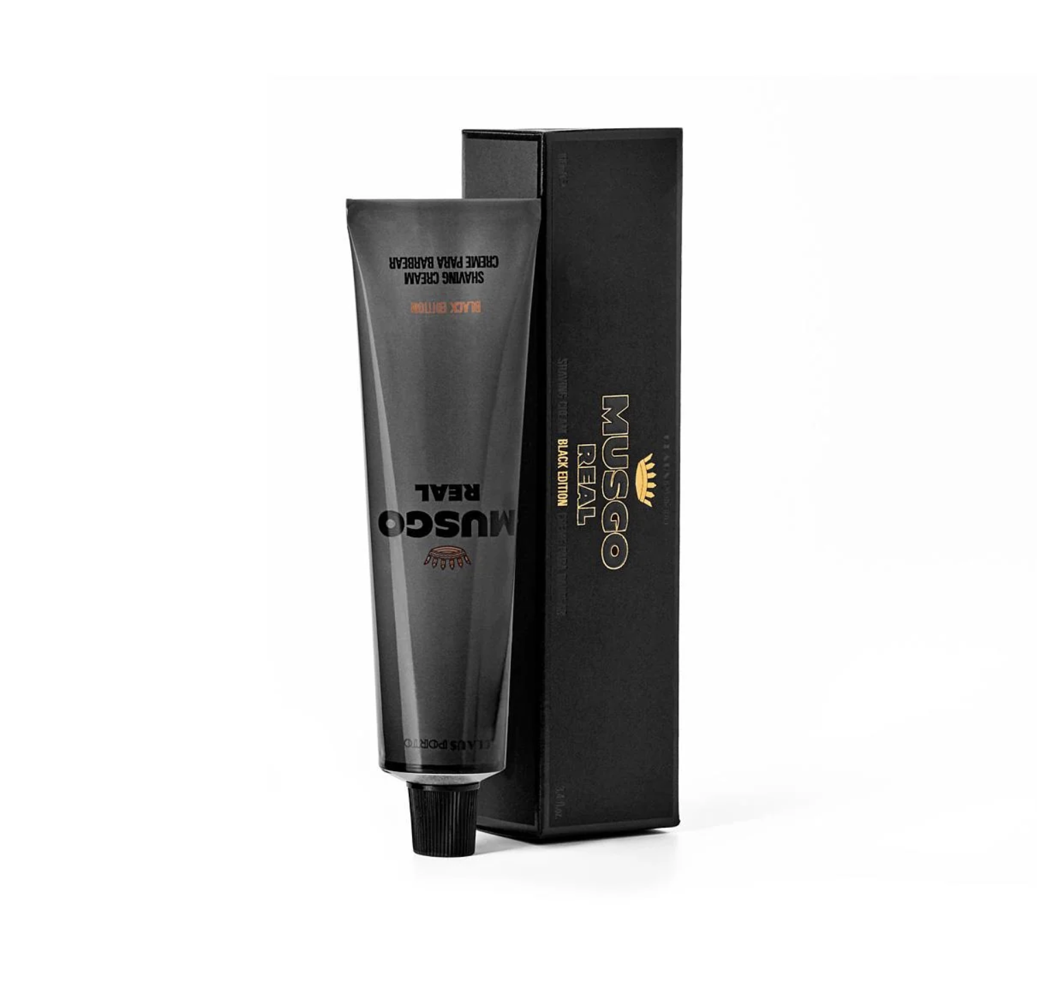 MUSCGO REAL SHAVING CREAM BLACK EDITION