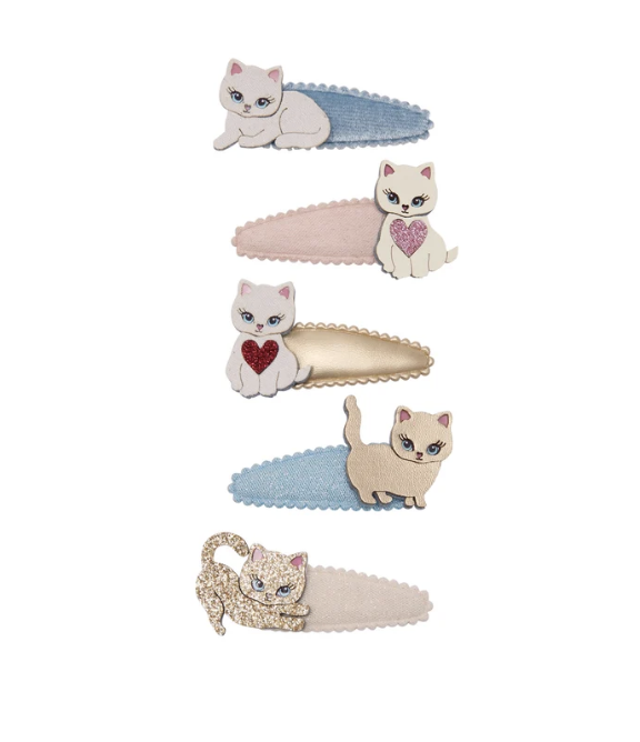 CUTEY KITTEN MINI HAIR CLIPS