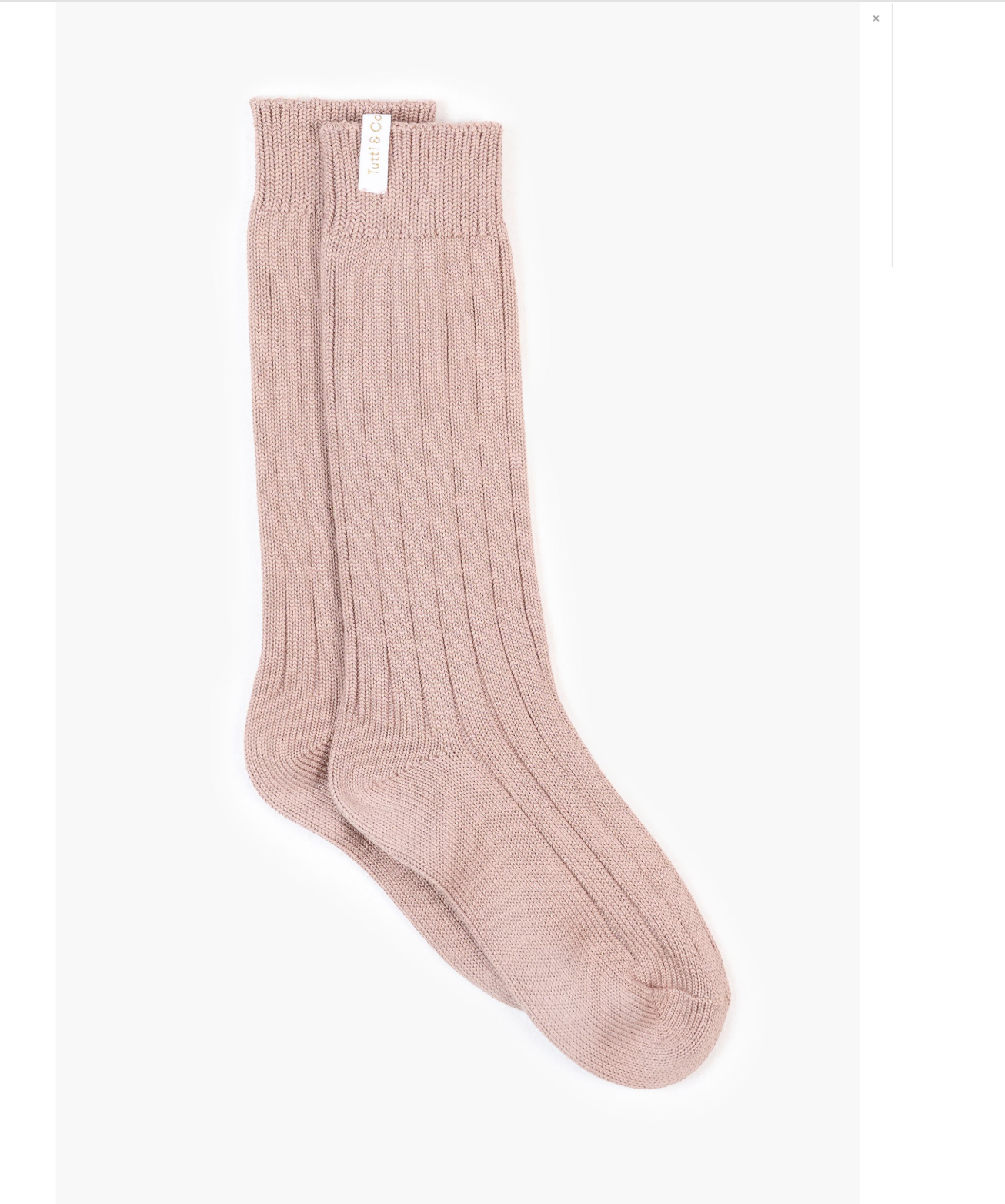 ORCHID LONG SOCKS
