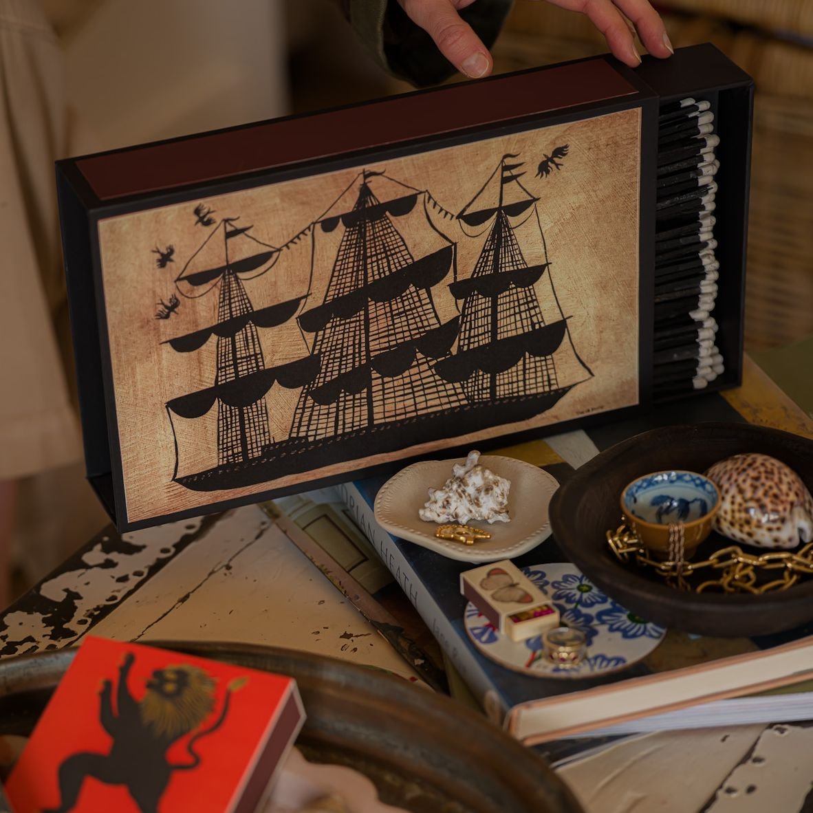 Ship giant matches
