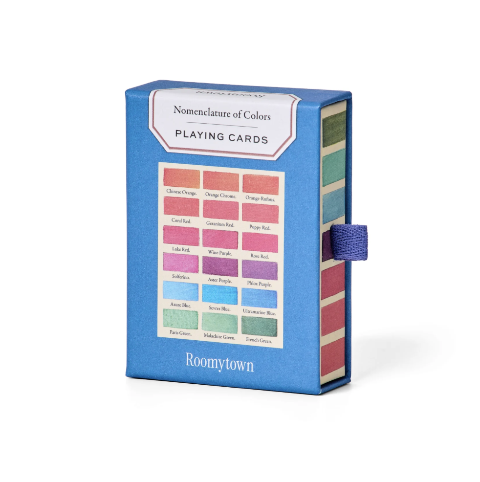 NOMENCLATURE OF COLOURS SINGLE PLAYING CARDS