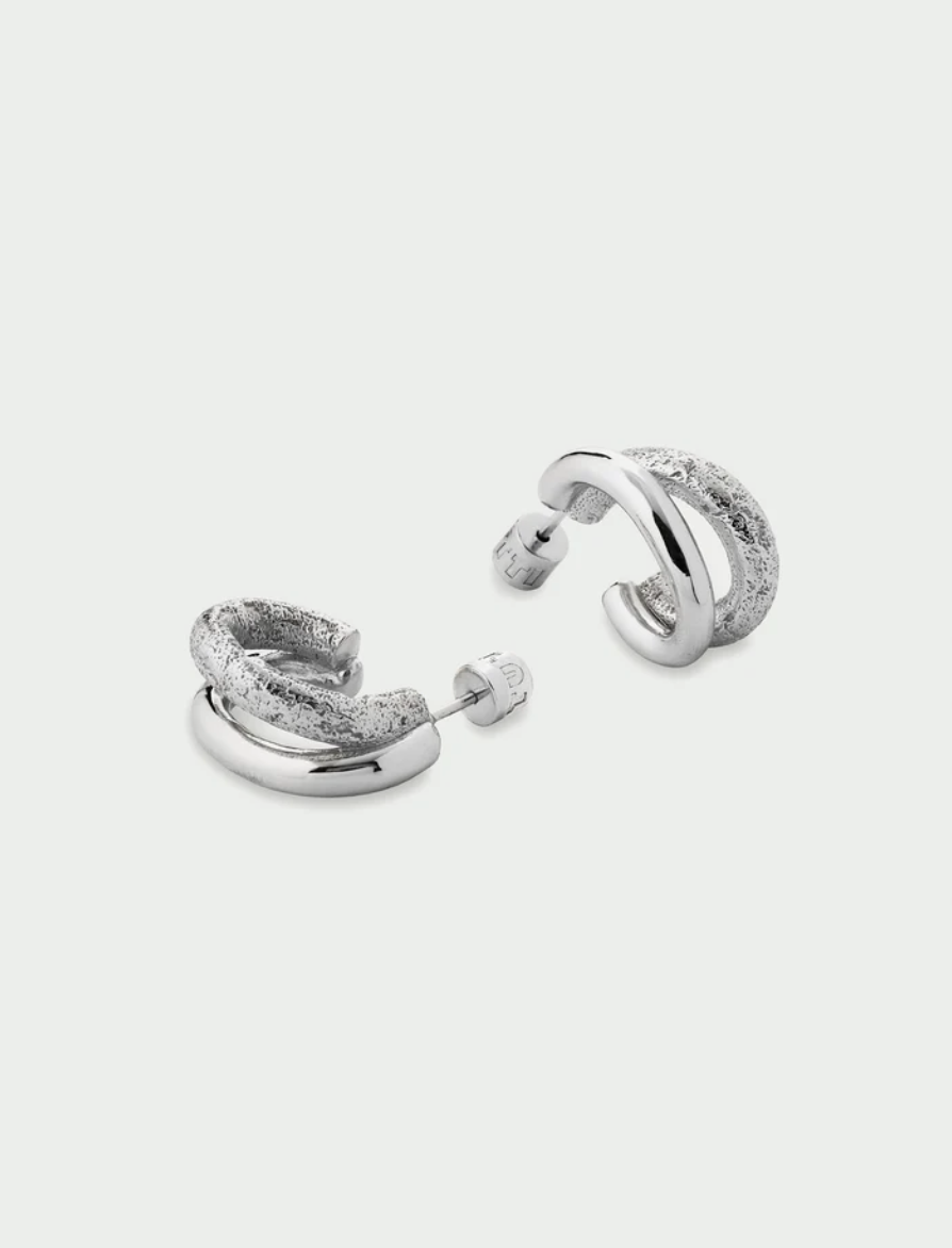 MIRAGE EARRINGS SILVER