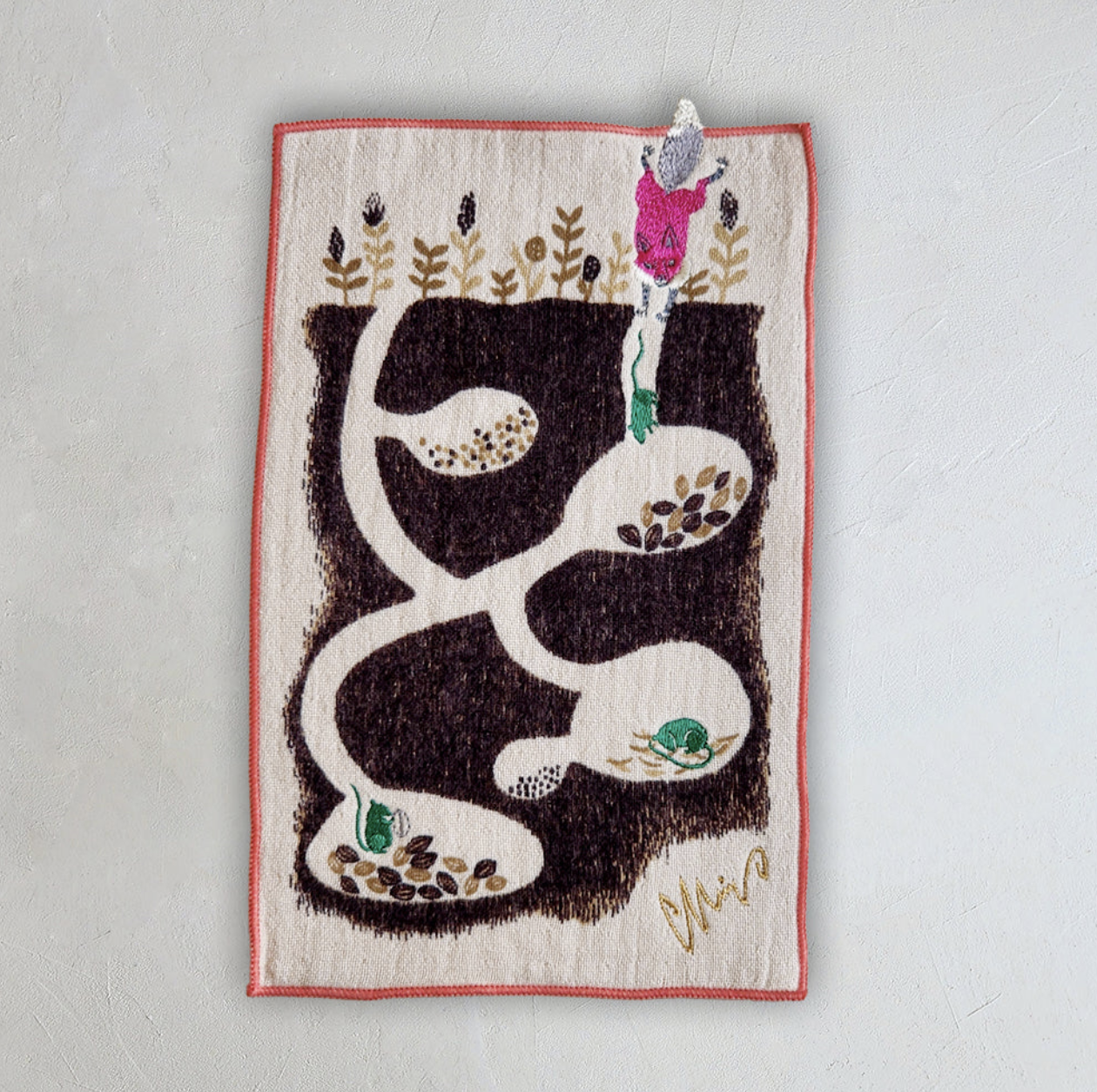 POCKET HANDKERCHIEF FOX
