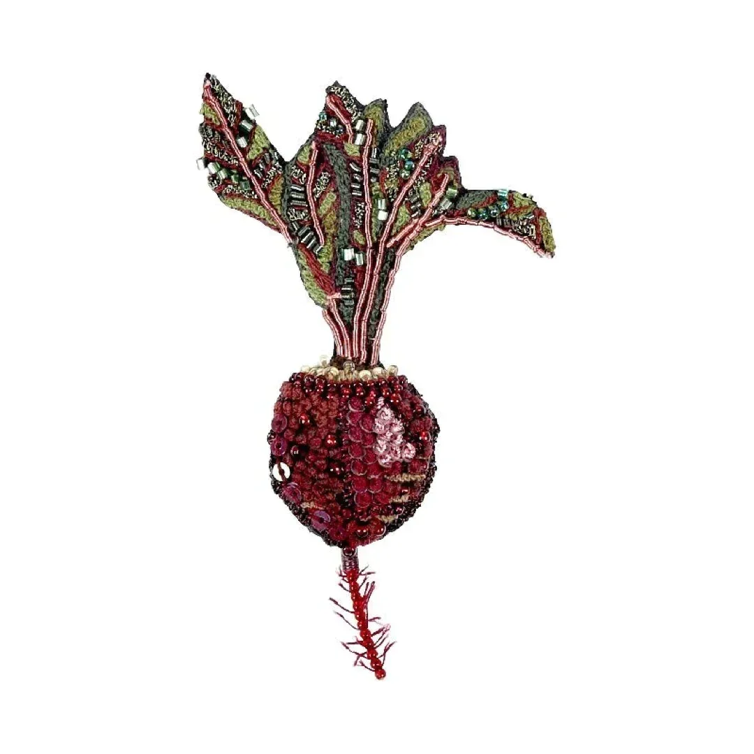BEET BROOCH PIN