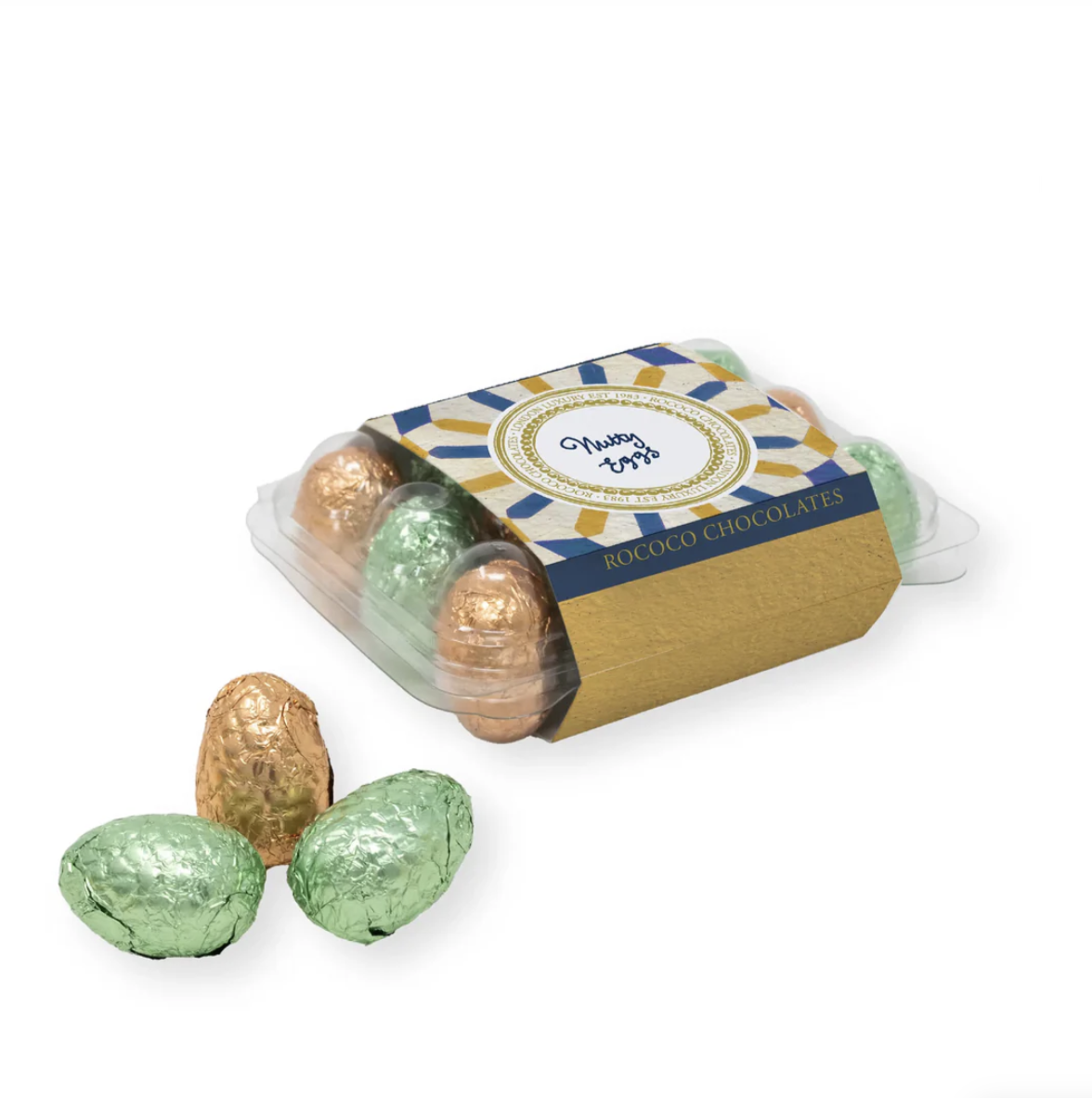 NUTTY EGG CRATE - PISTACHIO AND GIANDUJA