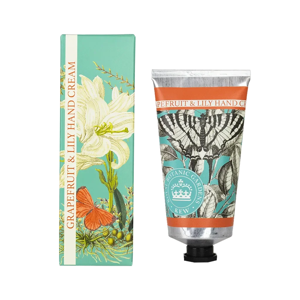 KEW GARDENS GRAPEFRUIT & LILY HAND CREAM