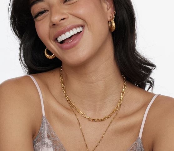 ECLECTIC GOLD CHAIN NECKLACE
