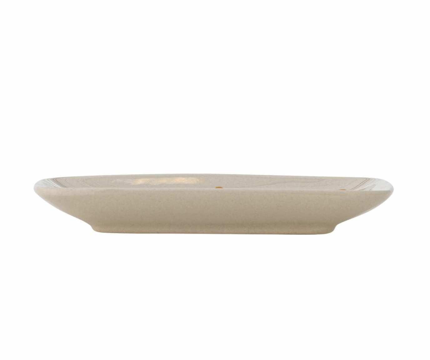 FAUNI PLATE - ORANGE LEAF