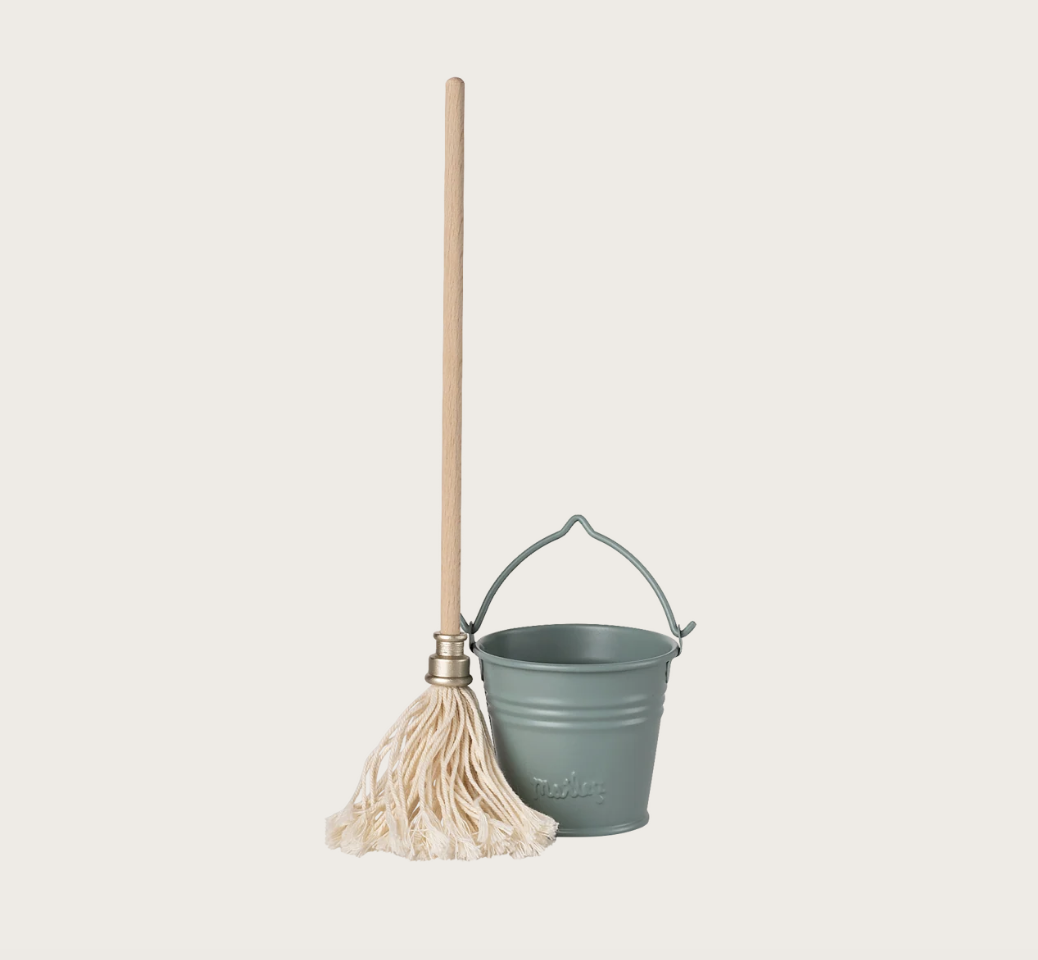 Bucket & mop