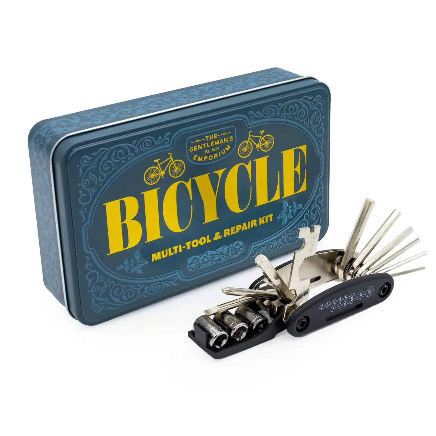 BICYCLE TIN SET